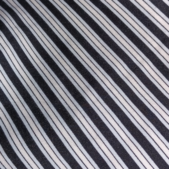 Vintage '90s express diagonal multi striped stretch mini skirt 7/8 - Picture 8 of 8